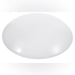Modern LED Flush Mount Ceiling Light, 15 Inch Round, 32W Dimmable, 2700K-5000K